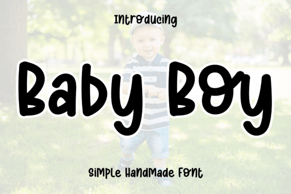 Baby Boy: The Sophisticated Script for Modern Designers