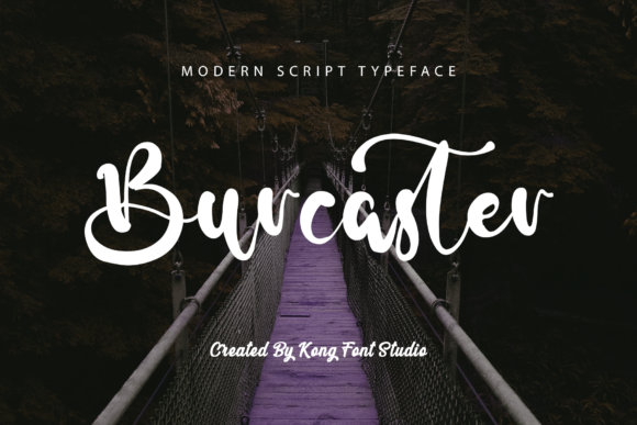 Burcaster: A Playful Script for Modern Designs