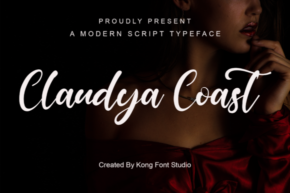 Claudya Coast: The Playful Script Font for Modern Brands