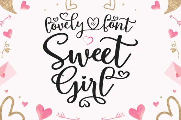 Discover the Sweet Girl Font: Elegant Script for Modern Design
