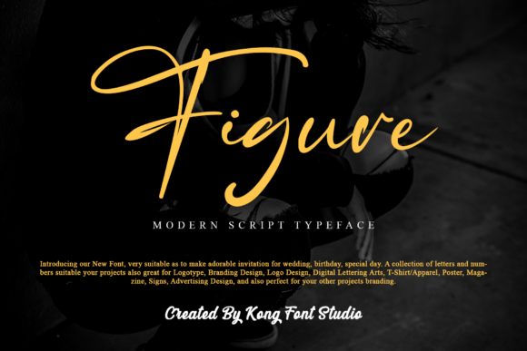 Figure: The Playful Handwritten Script for Creative Projects