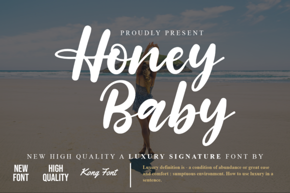Honey Baby: A Modern Script for Playful, Authentic Design
