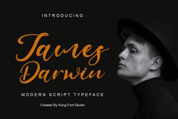 James Darwin: A Handwritten Script for Modern Branding