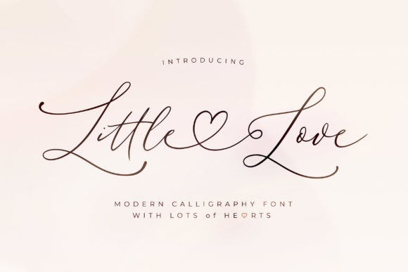 Little Love: The Script Font That Brings Quiet Sophistication to Any Design