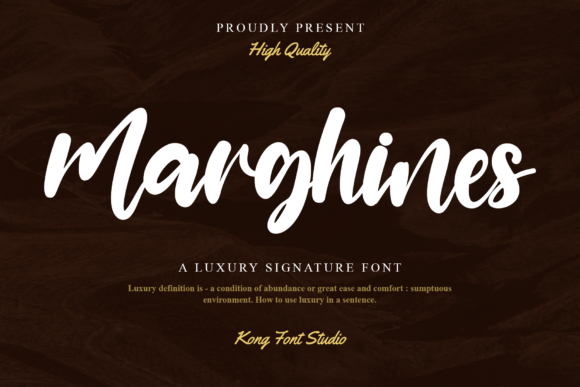 Marghines: A Playful Script for Modern Creators