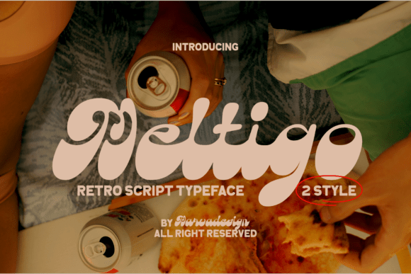 Meltigo: A Retro Script Font for Bold, Playful Branding