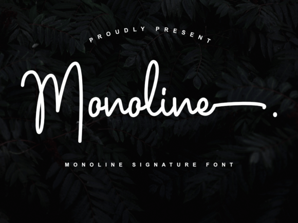 Monoline: The Elegant Script Font for Modern Brands