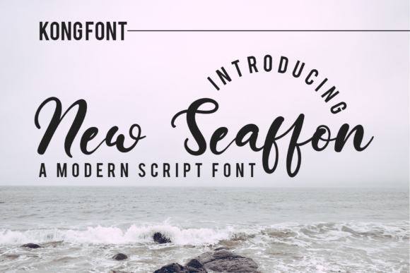 New Seaffon: A Playful Script for Modern Projects