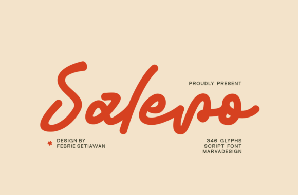 Salero: The Handwritten Script Font with a Distinctive Edge