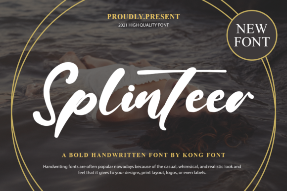 Splinteer: A Fresh Take on Modern Handwritten Script Fonts