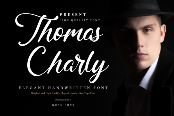 Thomas Charly: A Modern Handwritten Script Font for Designers
