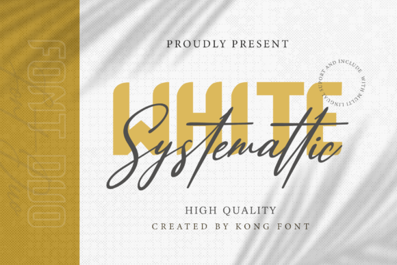 White Systemattic: A Modern Script for Creative Projects