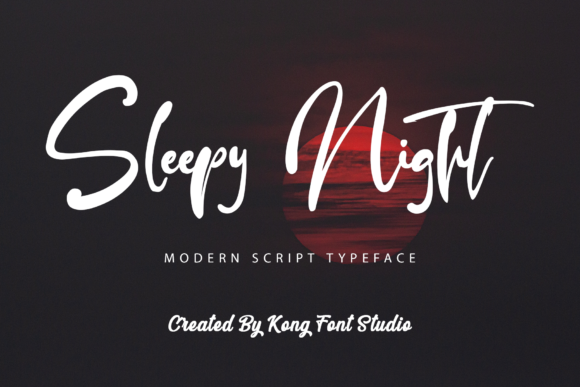 Why Sleepy Night is the Playful Script Font Your Designs Need